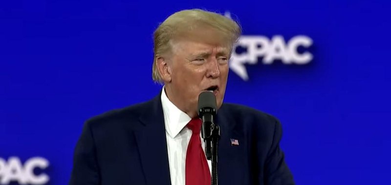 Trump wins CPAC straw poll as mock Jan. 6 jail cell causes stir at conference