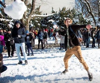 Vancouver university's snowball fight snowed out, rescheduled