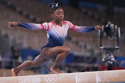 Gymnast Simone Biles savors path to Paris 2024 after mental health hiatus
