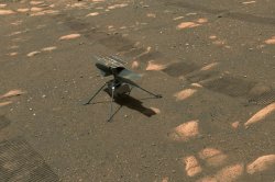 Dust storm grounded Mars helicopter, but it's ready to fly again