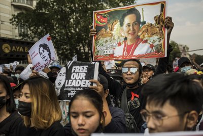 Myanmar-sentences-ousted-leader-Suu-Kyi,-Australian-economist-to-3-years