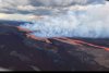 Lava from Hawaii's Mauna Loa volcano eruption flows out of rift zone