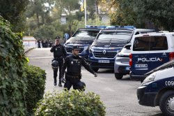 Parcel explosion at Ukrainian embassy in Madrid injures employee