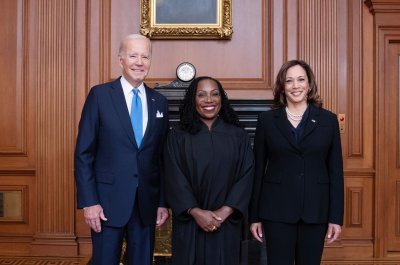 President-Joe-Biden,-Vice-President-Kamala-Harris-attend-Brown's-investiture-ceremony-to-Supreme-Court