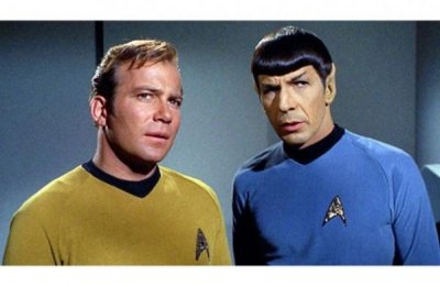 Enterprise Autogrammfoto William Shatner Spock & Leonard Nimoy Kirk 