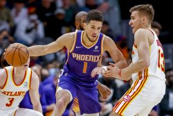 Phoenix Suns star Devin Booker out indefinitely with right hamstring injury