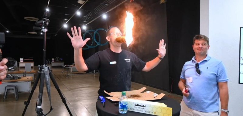 Watch: Man holds 150 lit candles in his mouth for Guinness World Record -  UPI.com