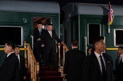 Kim Jong Un arrives in Russia by train, South Korean military says