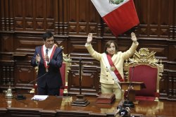 Dina Boluarte sworn in as Peru's president, Pedro Castillo in custody after coup attempt