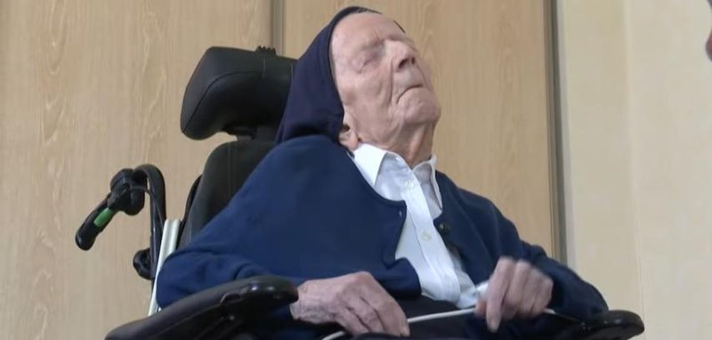 Watch: French nun named world's oldest person at 118 years, 73 days old - UPI.com