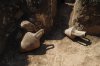 Ukrainian soldiers uncover ancient amphorae while digging trenches