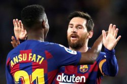 Soccer: Barcelona gives Lionel Messi's No. 10 to Ansu Fati