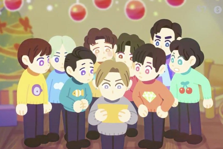 Watch: Super Junior shares animated 'Tell Me Baby' video teaser 