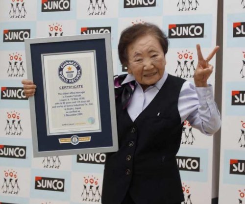 Japanese woman, 90, named world's oldest office manager