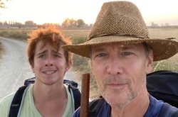 'Walking with Sam': Andrew McCarthy journeys through Spain with his son