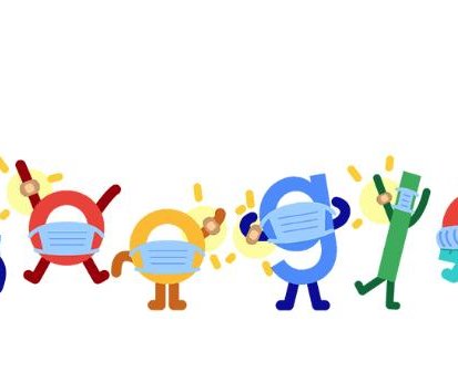 Google says to get vaccinated, wear a mask in new Doodle