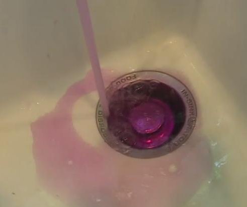 Officials say Ohio village's pink water is safe to drink