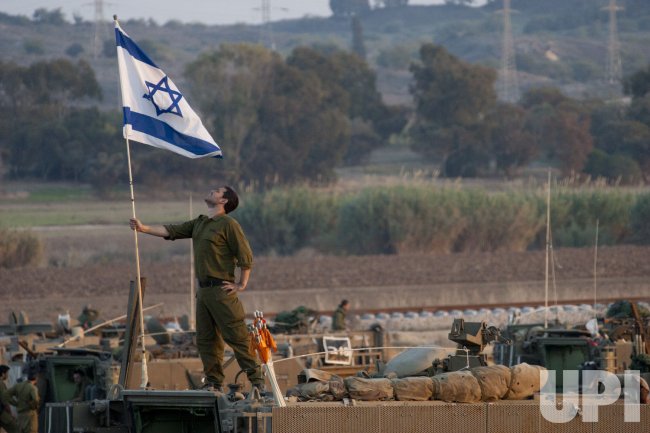 Israeli Army Units Gather And Prepare For A Ground Operation In Gaza, Israel
