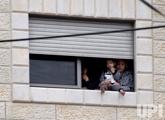 Palestinian Terrorist's Home Sealed Before Demolition