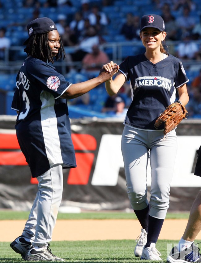 female celebrity baseball game