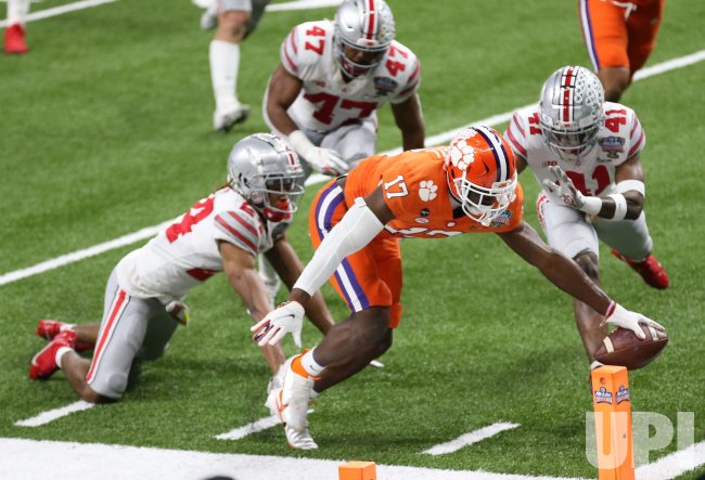 Clemson vs. Ohio State during Sugar Bowl in New Orleans