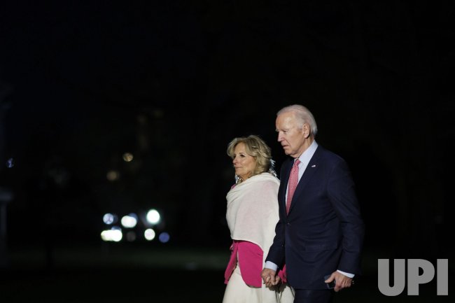 President Joe Biden and First Lady Jill Biden Return to White House