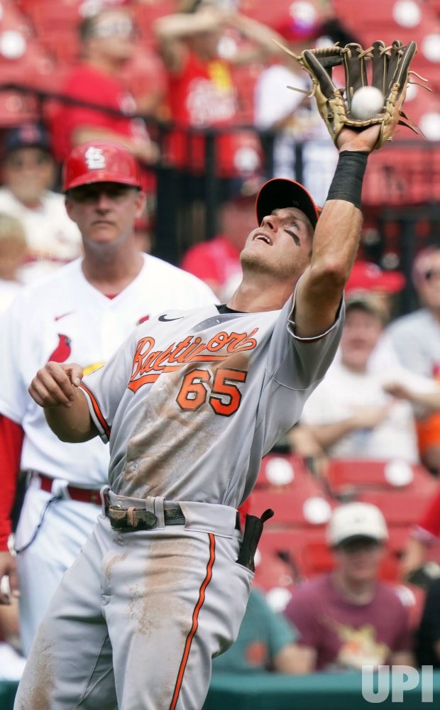 Baltimore Orioles Rylan Bannon Makes Catch On MLB Debut