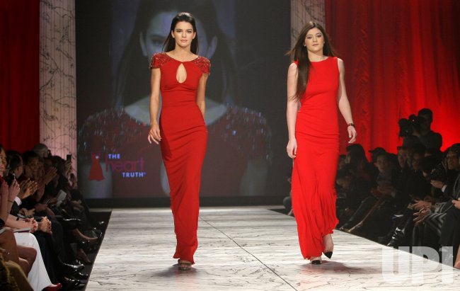 The Red Dress Collection 2013 Fashion Show is held in New York