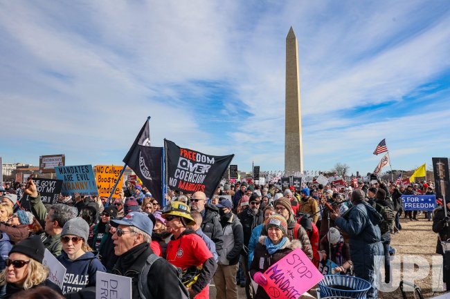 Anti-Vaccine Activists Rally And March In Washington DC