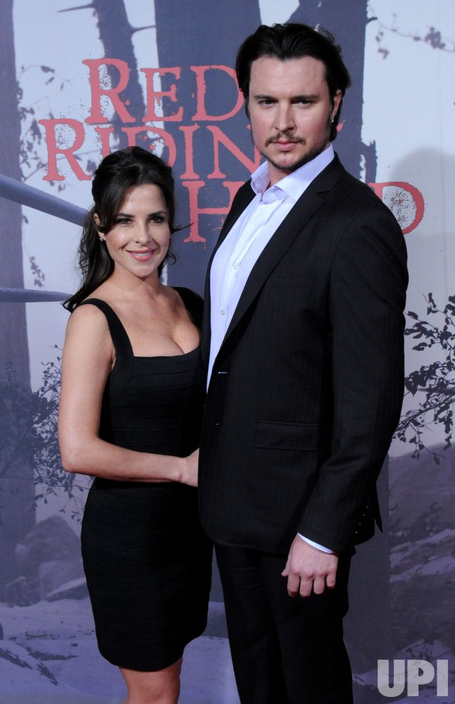 Kelly Monaco and Heath Freeman attend the "Red Riding Hood" premiere in Los Angeles