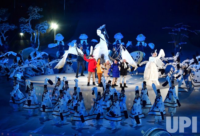 Opening Ceremony for the Pyeongchang 2018 Winter Olympics