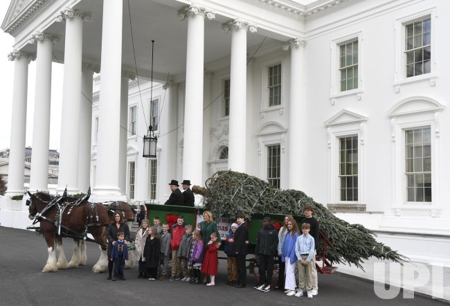 First Lady Jill Biden welcomes 2023 White Hpuse Christmas tree