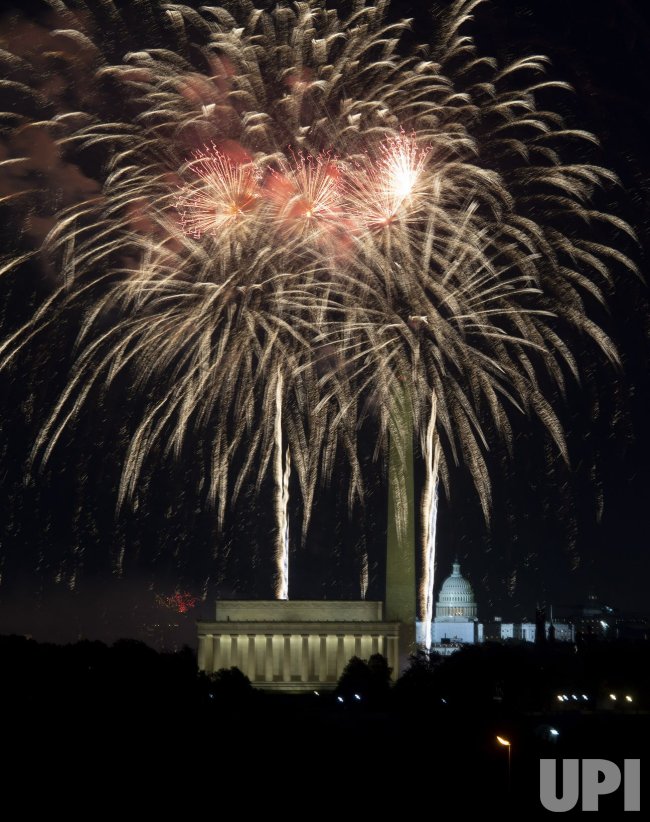 National Parks Serivce Hosts Firework Show for America's 246th Birthday