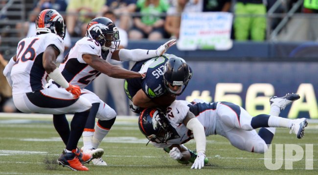 Seattle Seahawks beat the Denver Broncos 26-20 in overtime in Seattle.