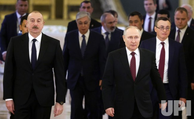 President of Russia Putin Attends The Meeting of The Supreme Eurasian Economic Council (SEEC)
