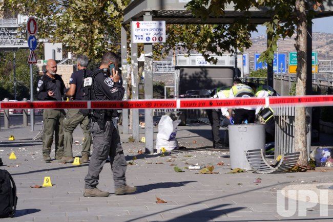 Explosion At a Bus Stop in Jerusalem