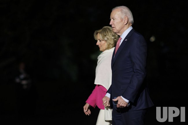 President Joe Biden and First Lady Jill Biden Return to White House