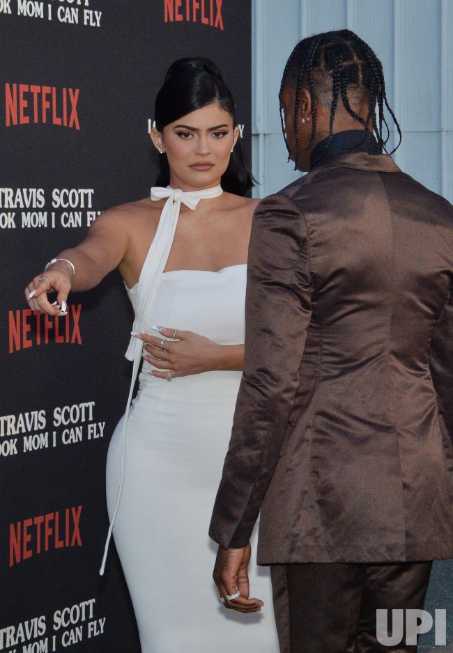Travis Scott and Kylie Jenner attend premiere of his life's documentary
