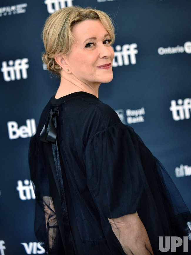 Linda Emond attends 'Causeway' world premiere at Toronto International Film Festival