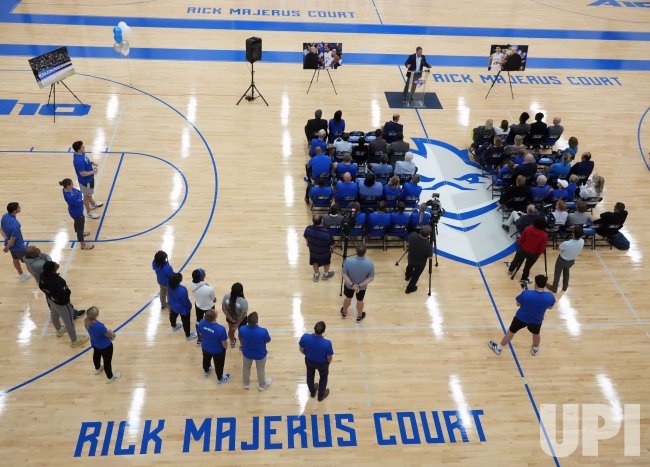 Dedication Of Rick Majerus Basketball Court