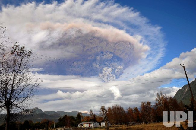 Vocano in Southern Chile Erupts