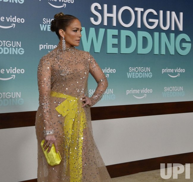 Jennifer Lopez Attends the "Shotgun Wedding" Premiere in Los Angeles