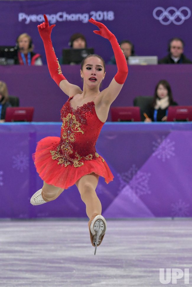 Ladies Figure Skating Free Skating Finals at the Pyeongchang 2018 Winter Olympics