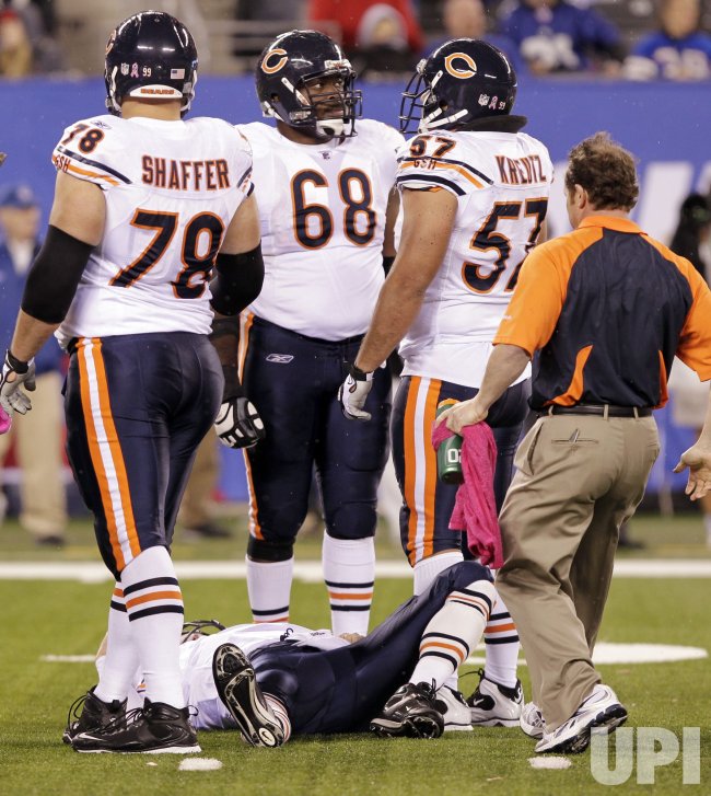 Photo: Chicago Bears quarterback Todd Collins at New Meadowlands