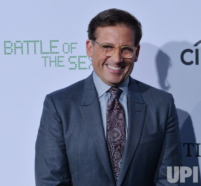 Photo: Steve Carell attends the Battle of the Sexes premiere in