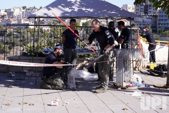 Explosion At a Bus Stop in Jerusalem