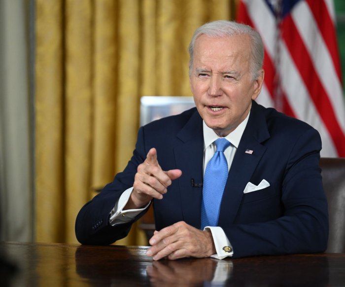In speech to nation, Biden praises bipartisanship on deal that averted U.S., global financial crisis