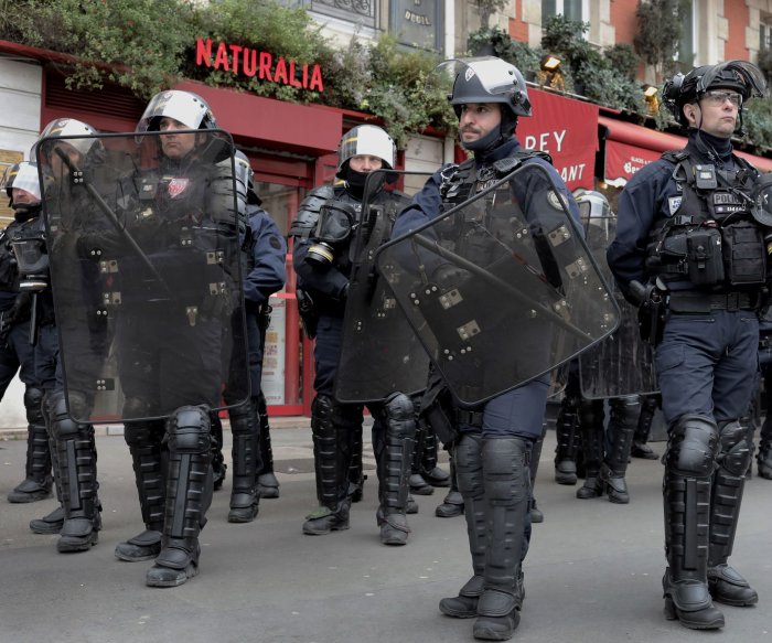 France deploys 13,000 police as protests gather momentum