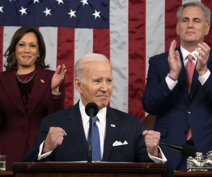 In State of the Union address, Biden urges political 'unity' to help working Americans