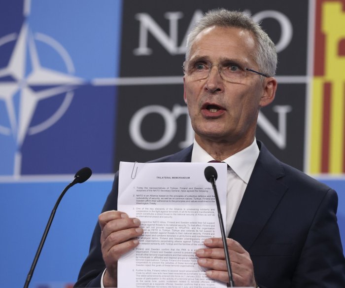 Turkey agrees to let Sweden and Finland join NATO